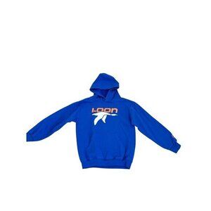 Champion Youth M Loon Logo Blue Hoodie